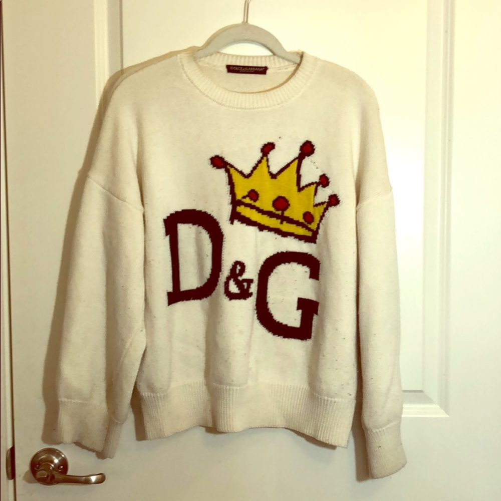D&G long sweater